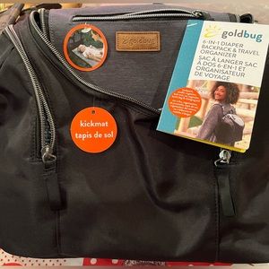 Goldbug diaper bag new!